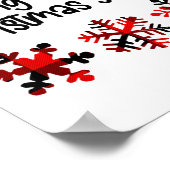 Cutecomfy Most Likely To Sing All The Christmas So Poster (Ecke)