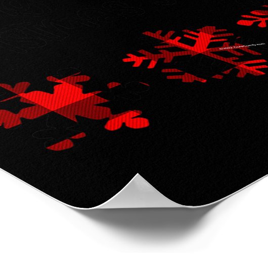 Cutecomfy Most Likely To Sing All The Christmas So Poster (Ecke)