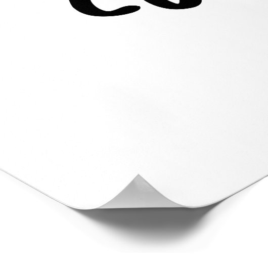 Cutecumber Funny Cucumber Pub Poster (Ecke)