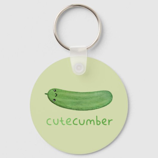 Cutecumber Schlüsselanhänger (Vorderseite)