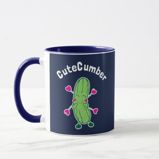 CuteCumber Tasse (Links)