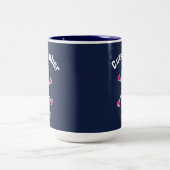 CuteCumber Zweifarbige Tasse (Mittel)