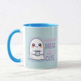 CuteGhost "Existenzielle Angst, aber süß" Tasse