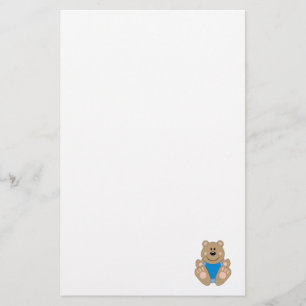 Cutelyn Baby Boy Bear Briefpapier