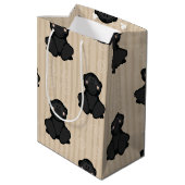 Cutelyn Gorilla Mittlere Geschenktüte (Rückseite Schrägansicht)