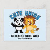 Cuteness Gone Wild Postkarte (Vorderseite)