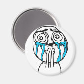 Cuteness Overload Comic Meme Magnet (Vorderseite/Rückseite)