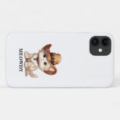 Cuteness Overload Meowdy Western Cat Case-Mate iPhone Hülle (Rückseite (Horizontal))