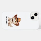 Cuteness Overload Meowdy Western Cat Case-Mate iPhone Hülle (Rückseite (Horizontal))