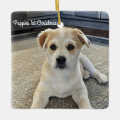 Cuteness Puppy Overload Ornament (Vorderseite)