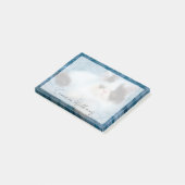 Cutest Baby Animals | Black & White Kitten Post-it Klebezettel (angewinkelt)