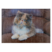 Cutest Baby Animals | Calico Persian Kitten Schneidebrett (Vorderseite)