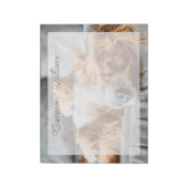 Cutest Baby Animals | Cocker Spaniel Notizblock (Rotiert)