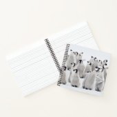 Cutest Baby Animals | Emperor Penguin Chicks Notizblock (Innenseite)