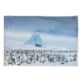 Cutest Baby Animals | Emperor Penguin Colony Kissenbezug (Rückseite)