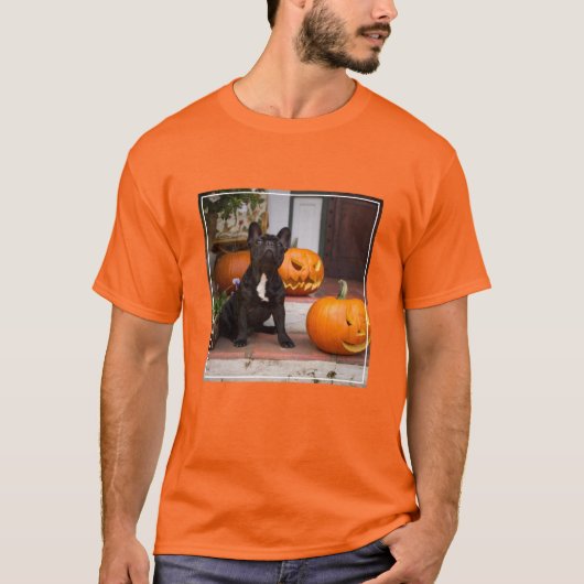 Cutest Baby Animals | French Bulldog Halloween T-Shirt (Vorderseite)