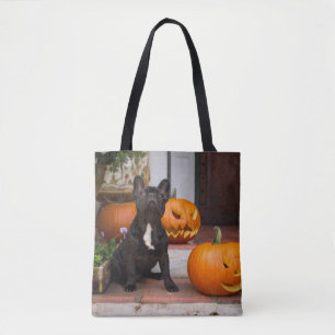 Cutest Baby Animals French Bulldog Halloween Tasche