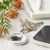 Cutest Baby Animals | French Bulldog Look Up Schlüsselanhänger (Seite)