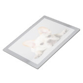 Cutest Baby Animals | French Bulldog Lying Down Notizblock (angewinkelt)