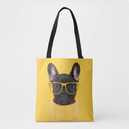 Cutest Baby Animals | French Bulldog Sunglasses Tasche (Vorderseite)