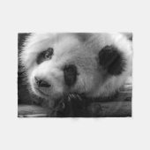 Cutest Baby Animals | Giant Panda Bear Cub Fleecedecke (Vorderseite (Horizontal))