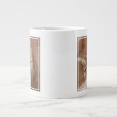 Cutest Baby Animals | Ginger Kitten Yawning Jumbo-Tasse (Vorderseite)