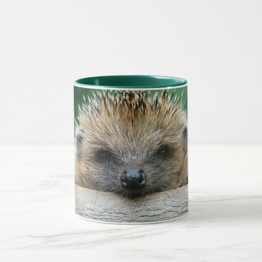 Cutest Baby Animals | Hedgehog Smile Tasse (Zentrum)