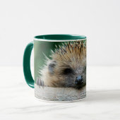 Cutest Baby Animals | Hedgehog Smile Tasse (Vorderseite Links)