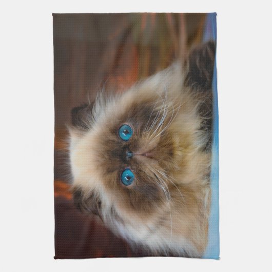 Cutest Baby Animals | Himalayan Cat Geschirrtuch (Vertikal)