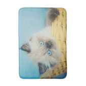 Cutest Baby Animals | Himalayan Seal Point Cat Badematte (Vorderseite Vertikal)