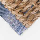 Cutest Baby Animals | Kitten & Yellow Roses Fleecedecke (Ecke)