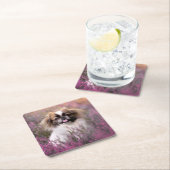 Cutest Baby Animals | Pekingese Puppy Rechteckiger Pappuntersetzer (Vor Ort)