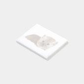 Cutest Baby Animals | Pine Marten Post-it Klebezettel (angewinkelt)