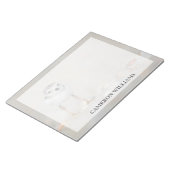 Cutest Baby Animals | Piping Plover Chick Notizblock (angewinkelt)