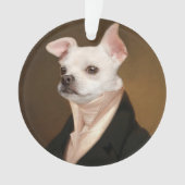 Cutest Baby Animals | Royal Chihuahua Portrait Ornament (Vorderseite)