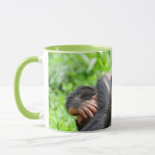 Cutest Baby Animals | Two Young Chimpanzees Tasse (Links)