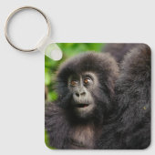 Cutest Baby Animals | Young Mountain Gorilla Schlüsselanhänger (Vorderseite)