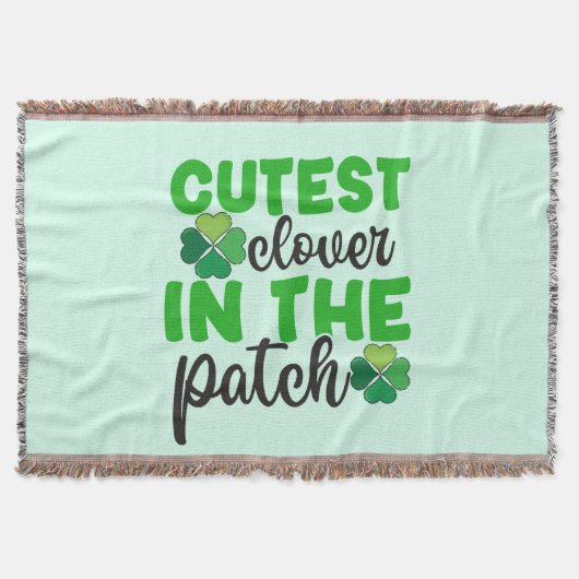 Cutest Clover in The Patch-61106 Decke (Vorderseite)