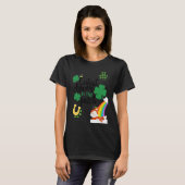 Cutest Clover In The Patch St Paddy's Day Leprecha T-Shirt (Vorne ganz)