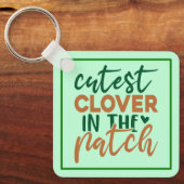 Cutest Clover in The Patch St Patrick's-60863 Schlüsselanhänger (Vorderseite)