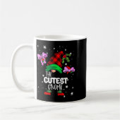 Cutest Gnome Red Buffalo Plaid Matching Family Chr Kaffeetasse (Links)