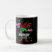 Cutest Gnome Red Buffalo Plaid Matching Family Chr Kaffeetasse (Links)