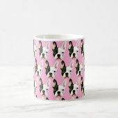 Cutest Lil' Pink French Bulldog Mug Kaffeetasse (Mittel)