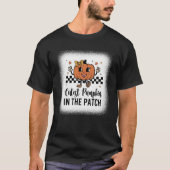 Cutest Pumpkin In The Patch Toddlers Girls Swea T-Shirt (Vorderseite)