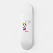 Cutesy Bunny™ Skateboard (Vorderseite)