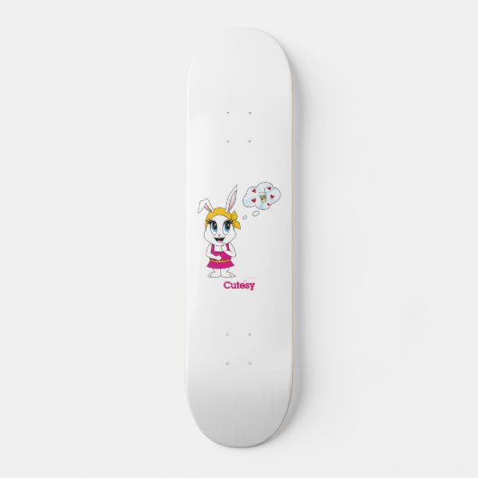 Cutesy Bunny™ Skateboard (Vorderseite)