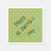 Cutesy Luck für das irische Papier Napkin Serviette (Vorderseite)