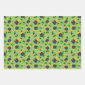 Cutesy Luck für das irische Verpackungspapier Geschenkpapier Set (Vorderseite)