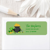 Cutesy Luck für das Irish Address Label (Insitu)