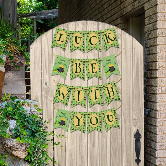 Cutesy Luck für die Iren Wimpelkette